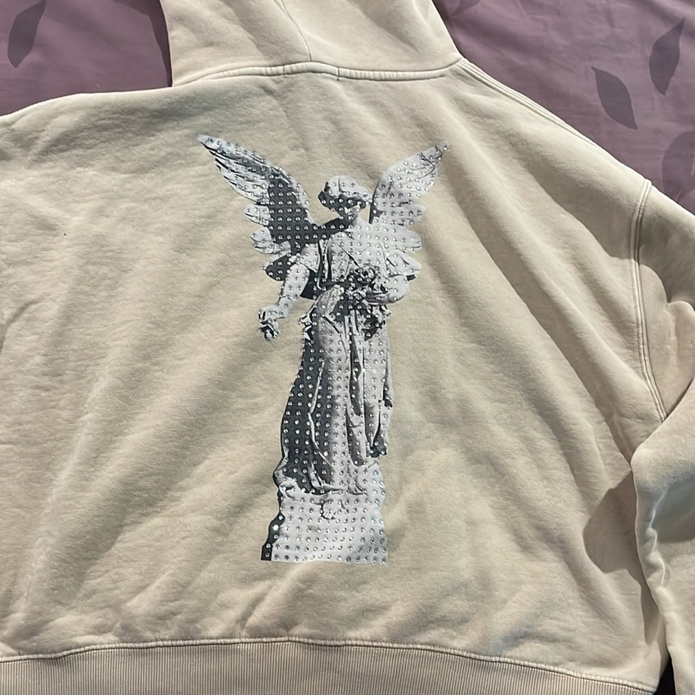 5For$15 Angel (on back) hoodie forever 21 size L